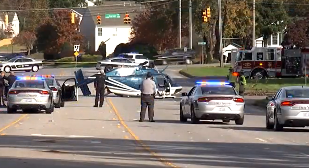 Trooper survives NC Highway Patrol helicopter crash